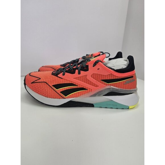 Reebok Nano X2 TR Adventure Mens 9 Sneaker Cross Fit‎ Workout Orange Flame Multi main image 10